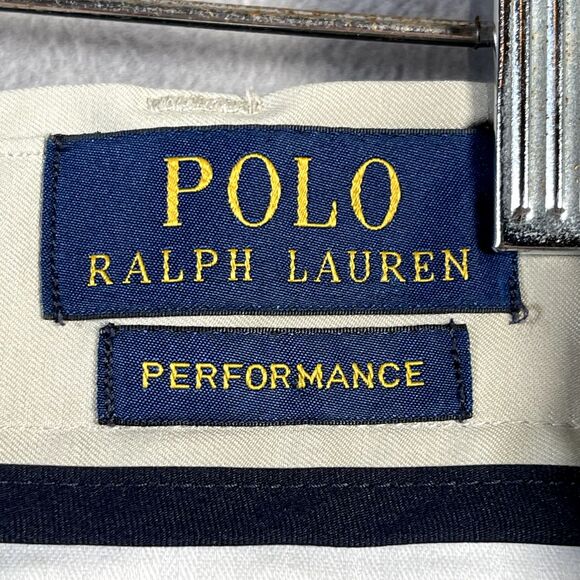 Polo Ralph Lauren Golf Shorts Mens 30 Beige Performance Stretch Classic Fit 9" - Picture 7 of 12